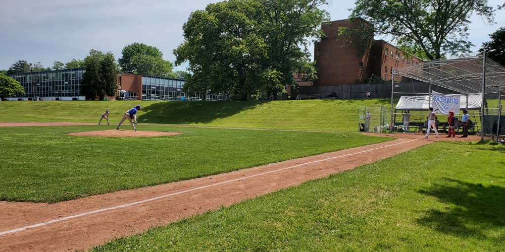 First Game at the restored Trinity field in 2021